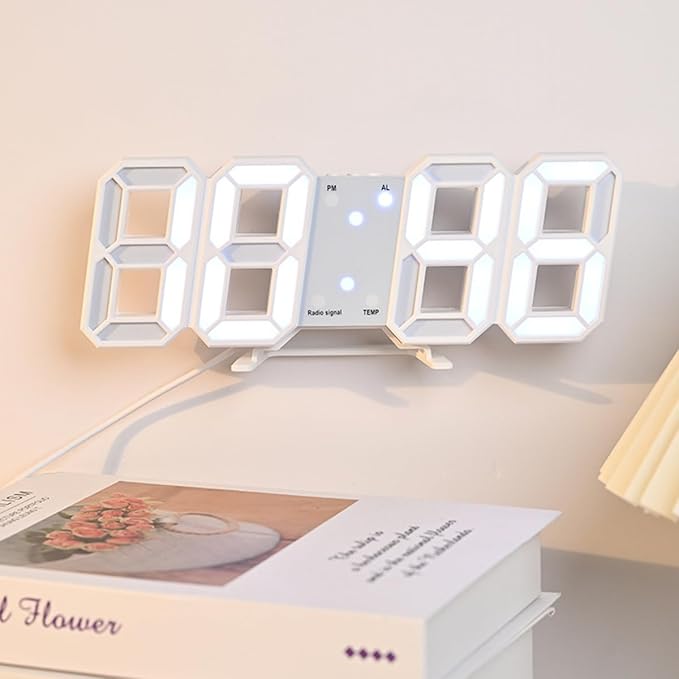 Luminova | Modern Digital Wall Clock