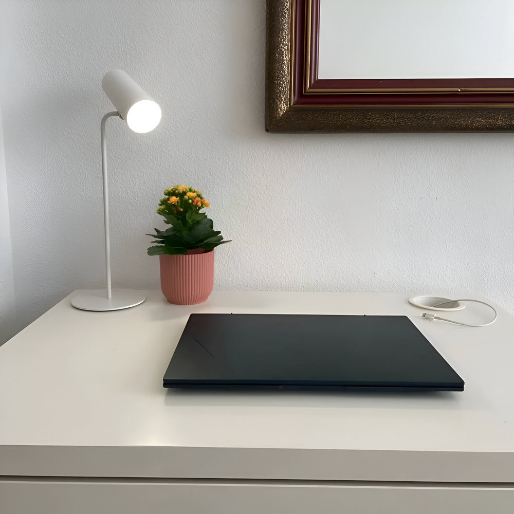 Adjustable Minimalist LED Desk Lamp with Multiple Light Settings