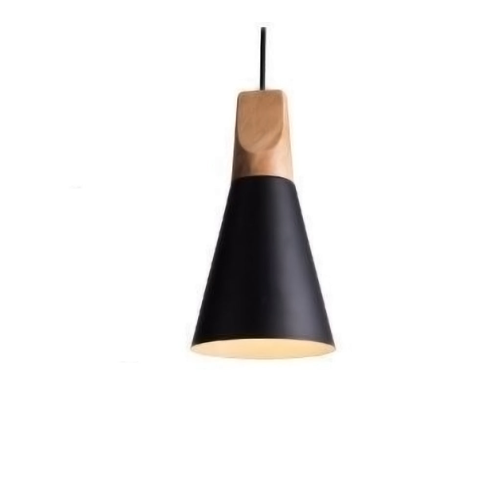 Adjustable Wooden Pendant Light