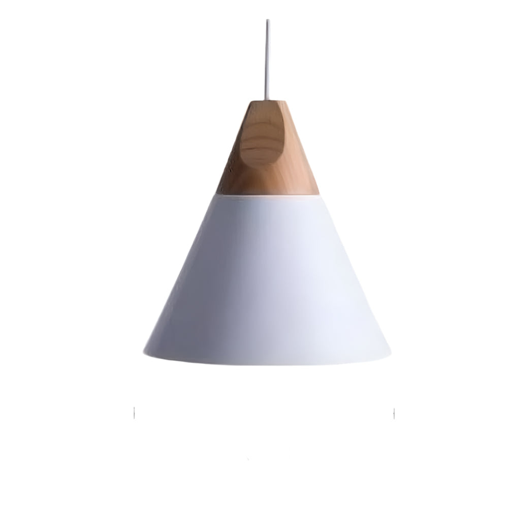 Adjustable Wooden Pendant Light