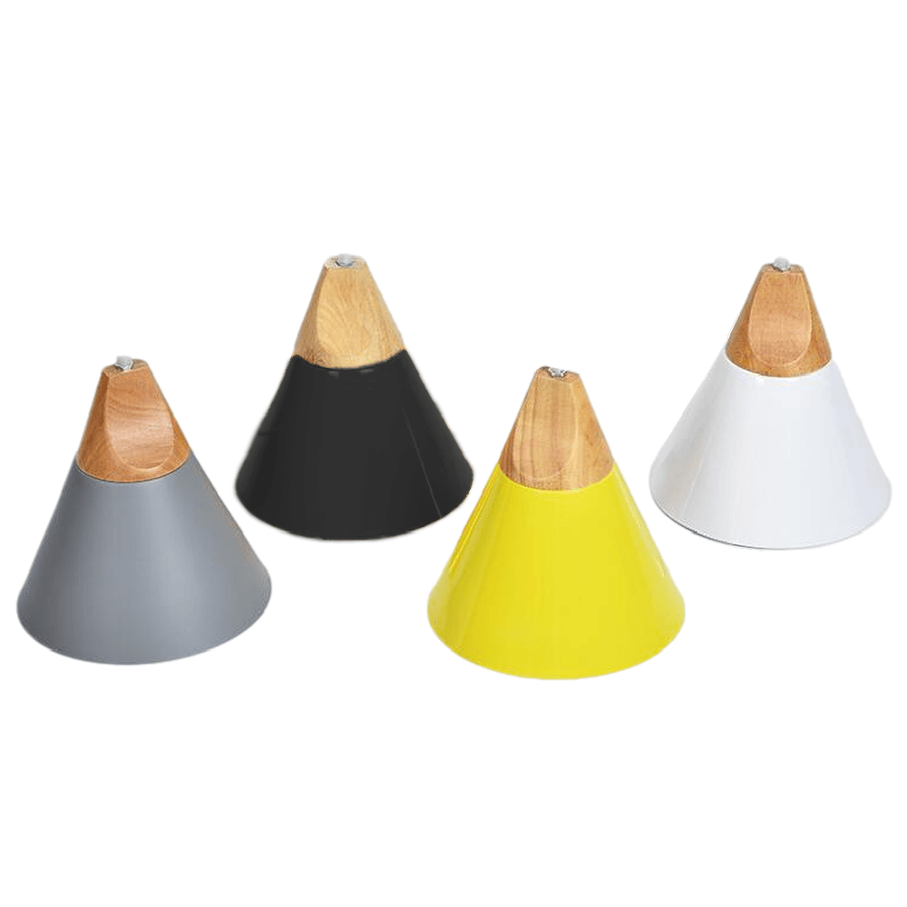 Adjustable Wooden Pendant Light