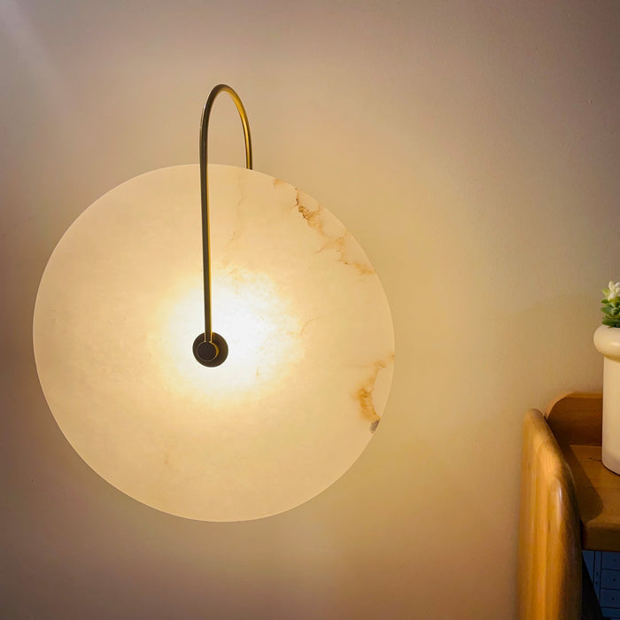 BeamLuxe | Soothing Alabaster LED Wall Light