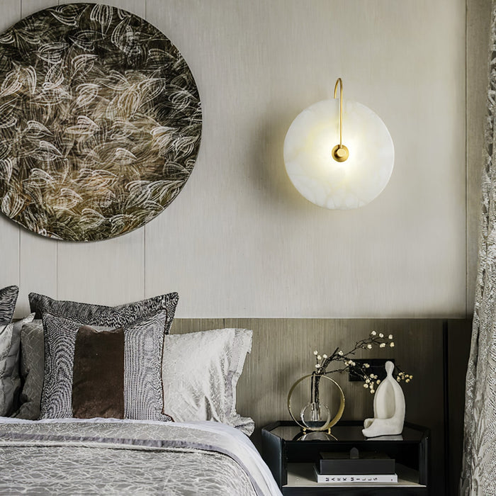 BeamLuxe | Soothing Alabaster LED Wall Light