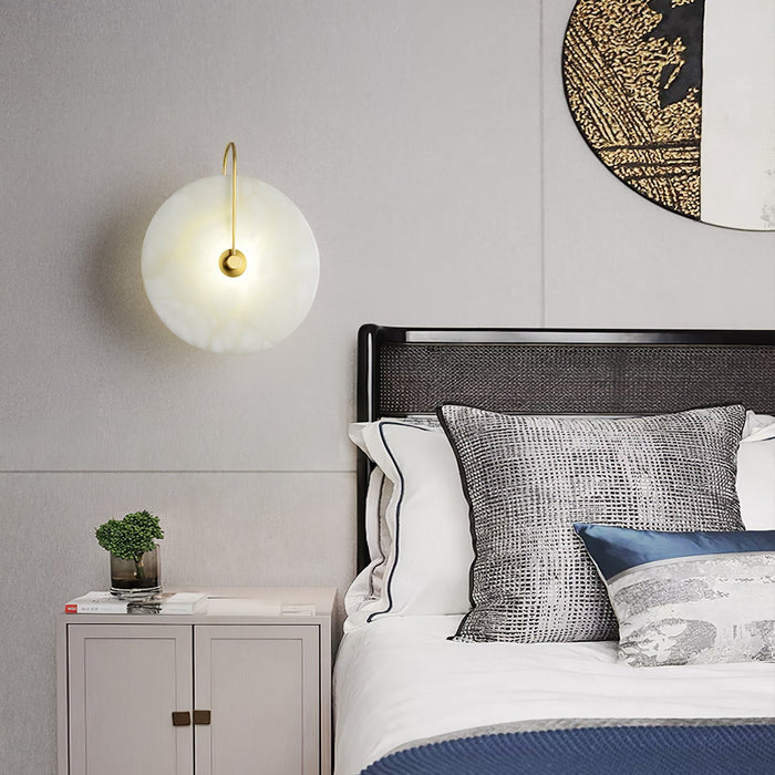 BeamLuxe | Soothing Alabaster LED Wall Light
