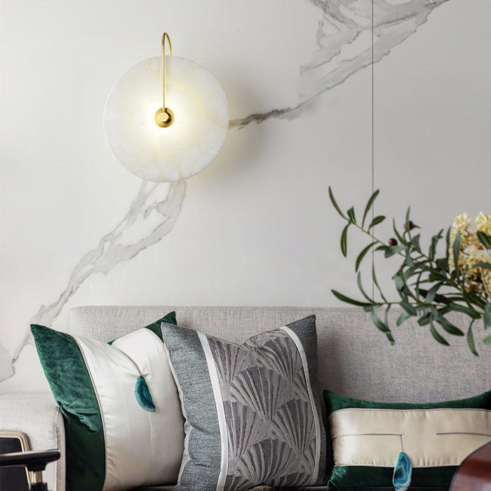 BeamLuxe | Soothing Alabaster LED Wall Light