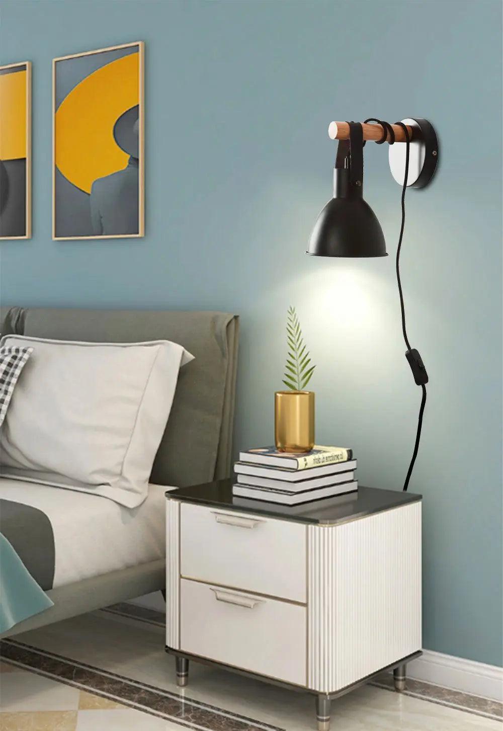Alglow | Nordic Plug-In Wall Sconce Light 3