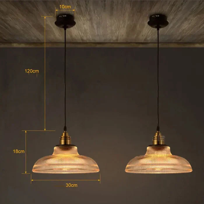 Ampheris | Lampada a sospensione in vetro