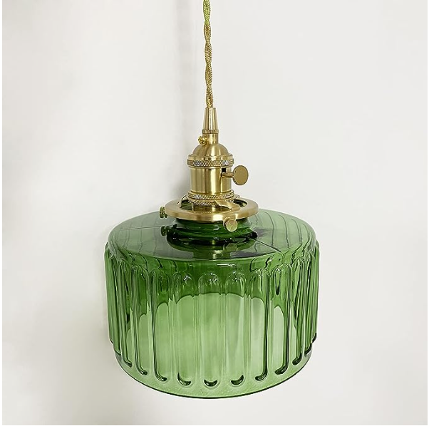 Antique Inspired Retro Crystal Pendant Light