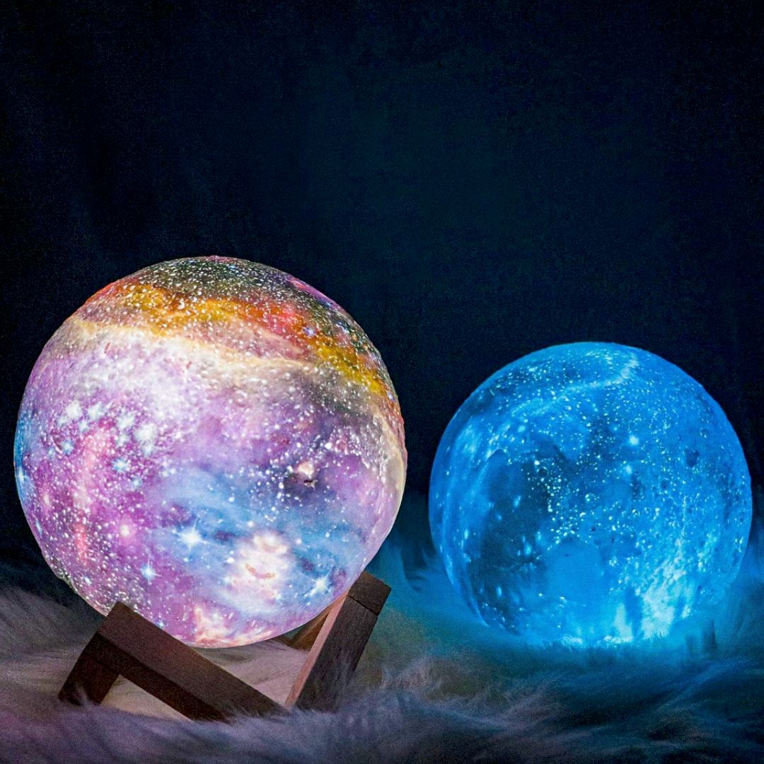 Draadloze 3D Maanlamp