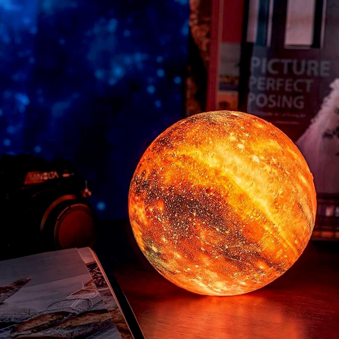 Draadloze 3D Maanlamp