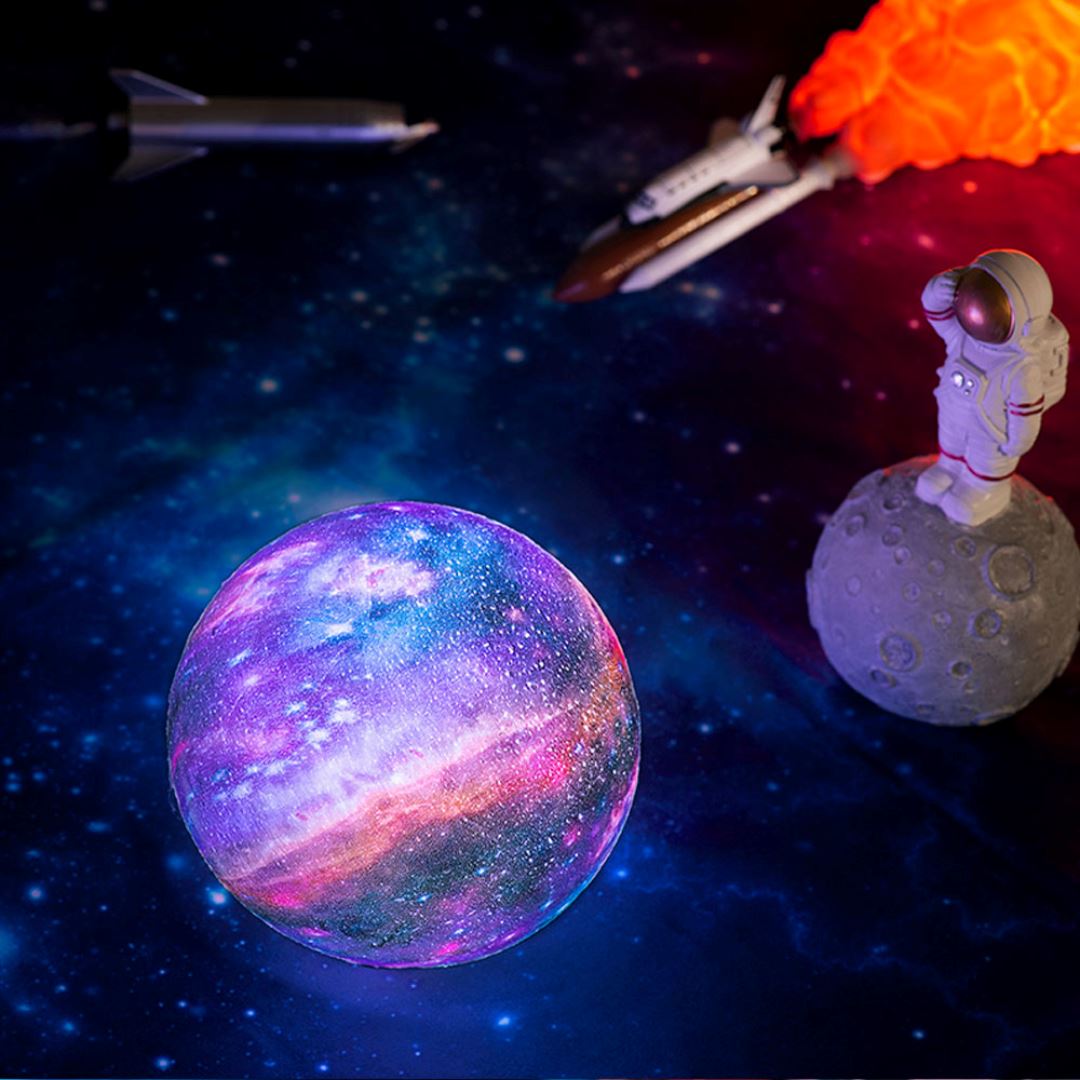 Draadloze 3D Maanlamp