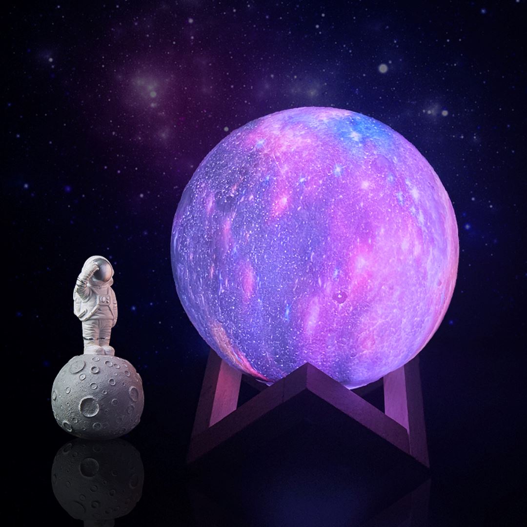 Draadloze 3D Maanlamp