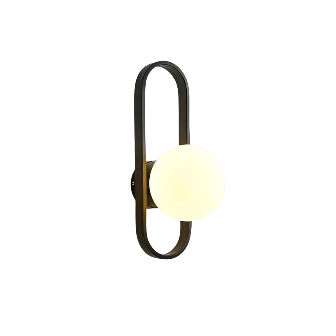 AstraGlow | Modern Glass Wall Sconce Lamp
