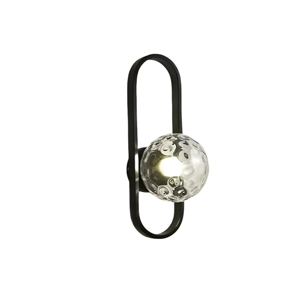 AstraGlow | Modern Glass Wall Sconce Lamp
