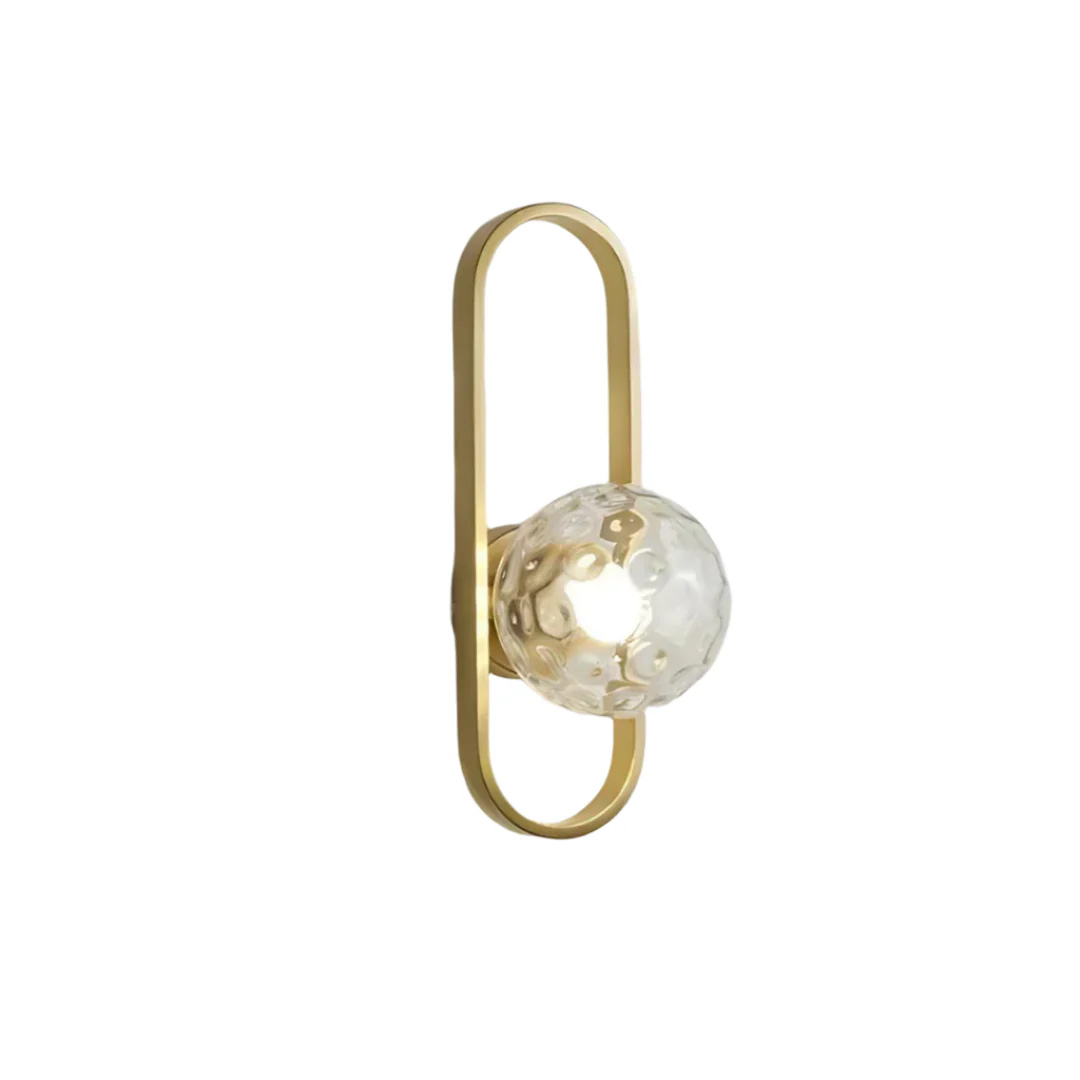 AstraGlow | Modern Glass Wall Sconce Lamp