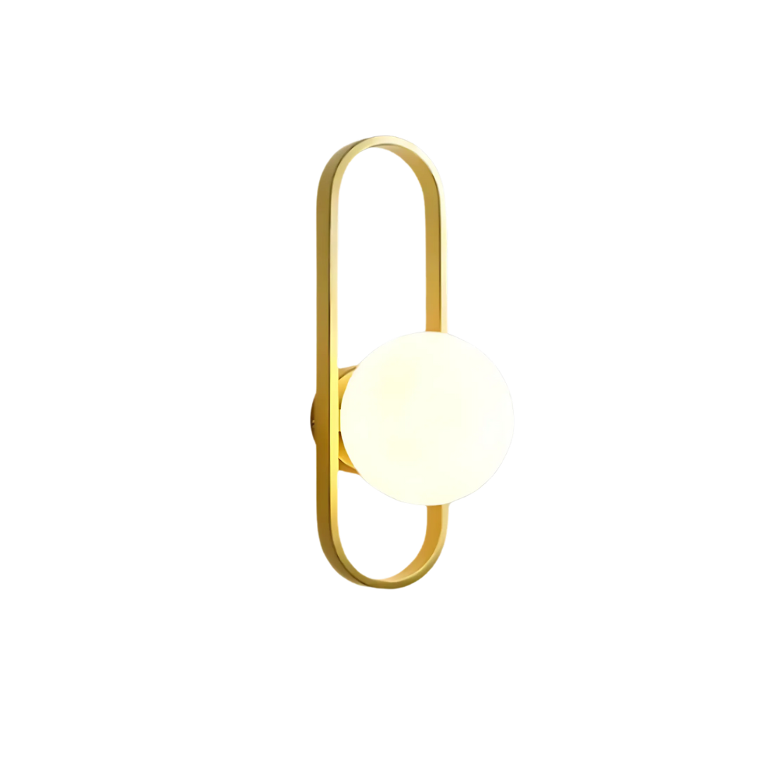 AstraGlow | Modern Glass Wall Sconce Lamp