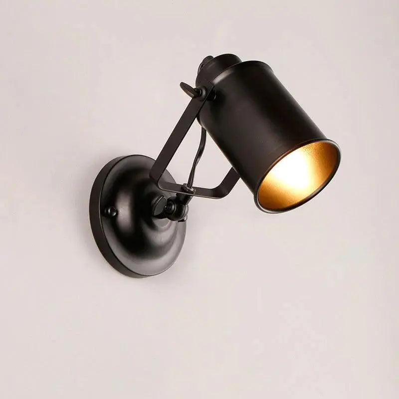 Astra | Industrial Wall Sconce Light with Adjustable Arm and Black Finish 1