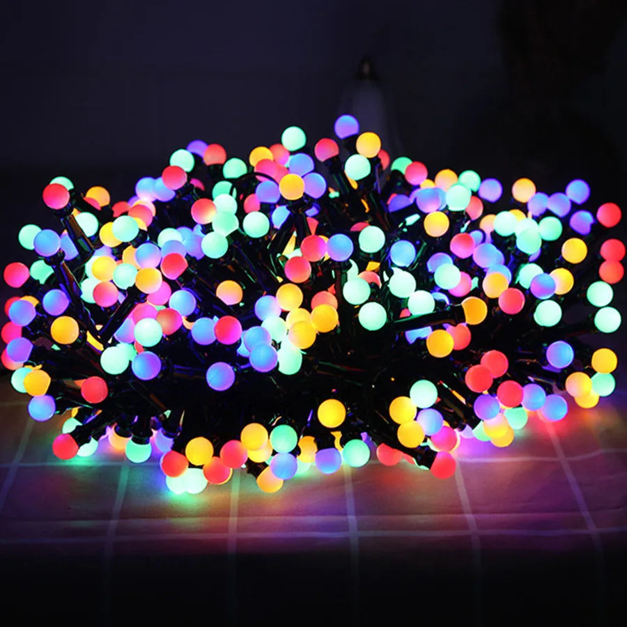 LED Ball Shaped String Fairy Lights