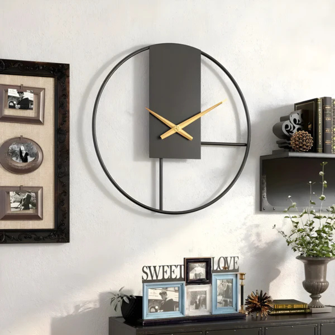 Aurumina | Large Modern Wall Clock