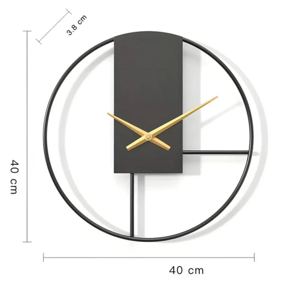 Aurumina | Large Modern Wall Clock