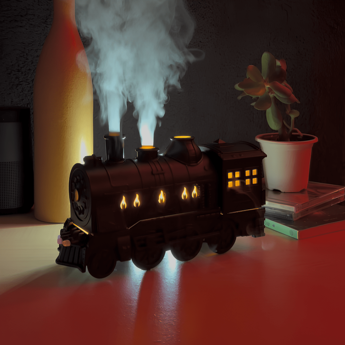 Aurumist | Vintage Dampflokomotive Luftbefeuchter