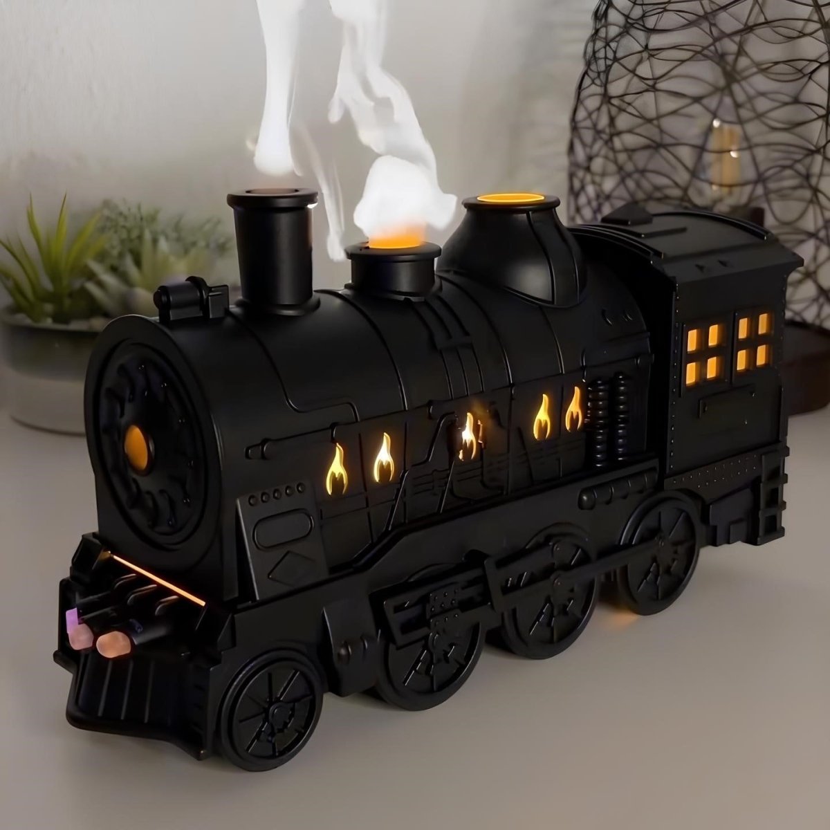 Aurumist | Vintage Dampflokomotive Luftbefeuchter