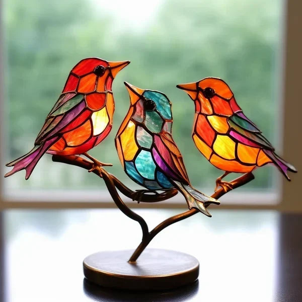 Aviara | Handgefertigte Vogel-Skulptur Dekor