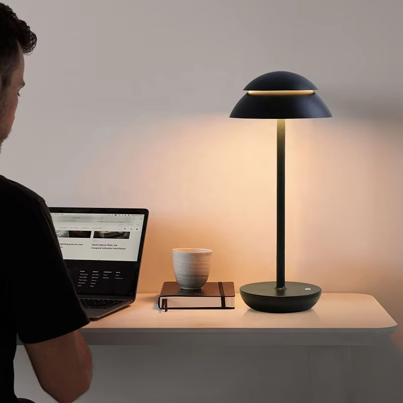 Battery Operated Scandinavian Table Lamp