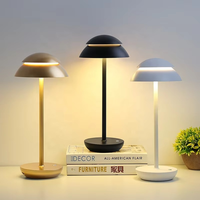 Battery Operated Scandinavian Table Lamp