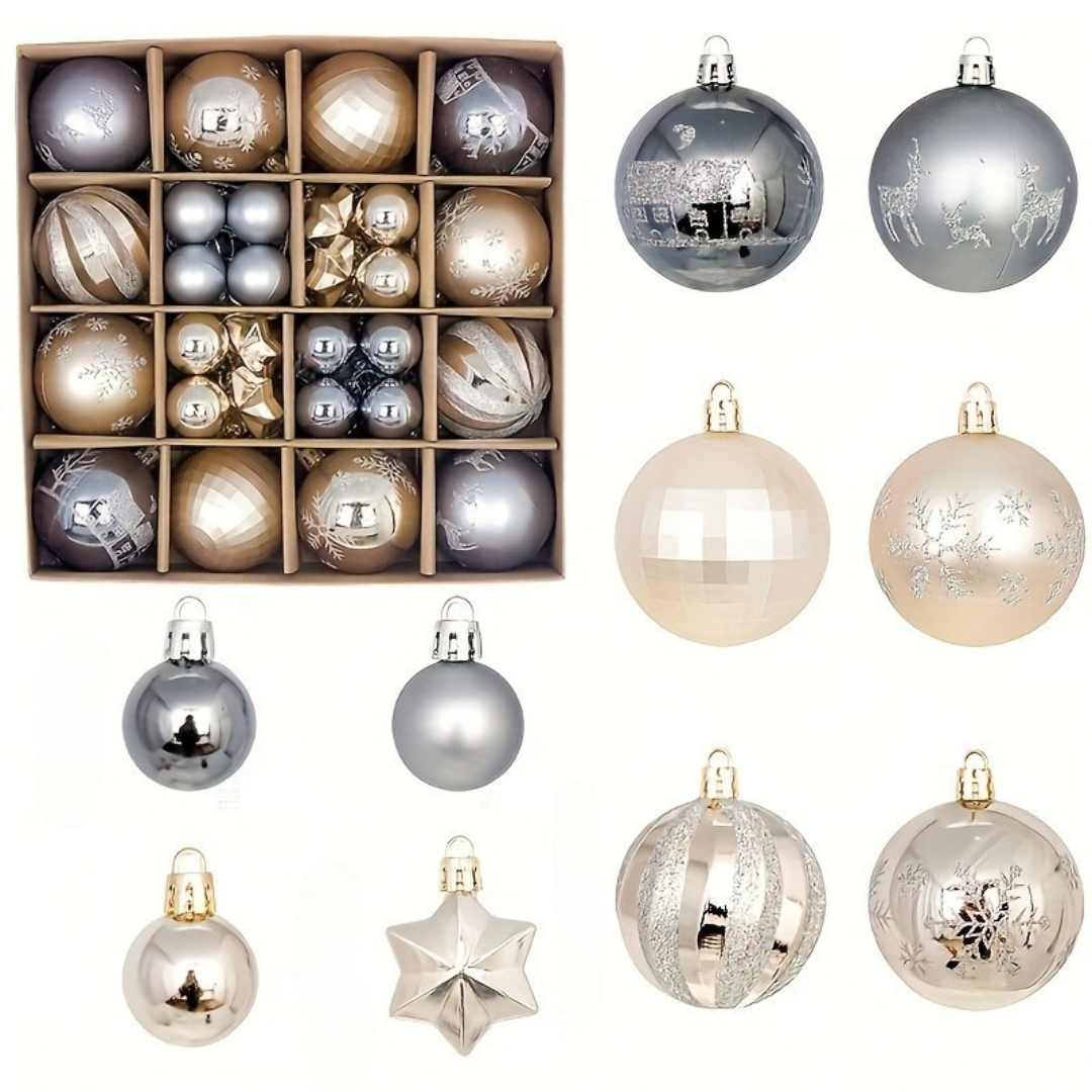 Baubelle | Classic Christmas Bauble Set 12