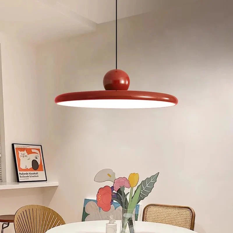 Bauhaus Eleganz Glas Pendelleuchte