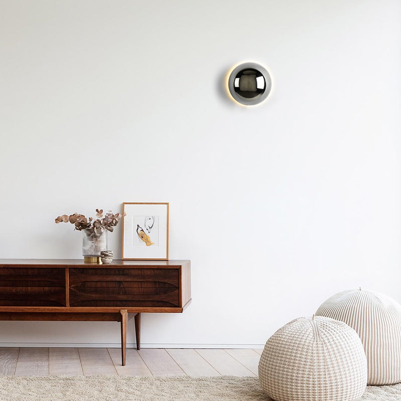 Bauhaus Medieval Style Wall Sconce Light with LED