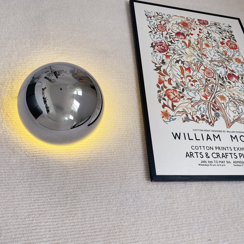 Bauhaus Medieval Style Wall Sconce Light with LED