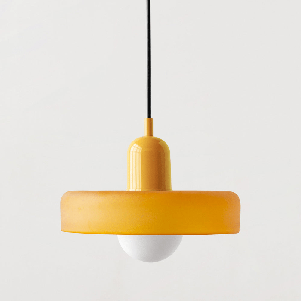 Lampada a sospensione in vetro
