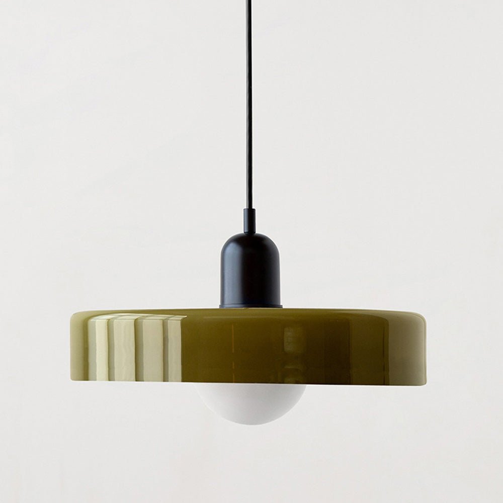 Lampada a sospensione in vetro