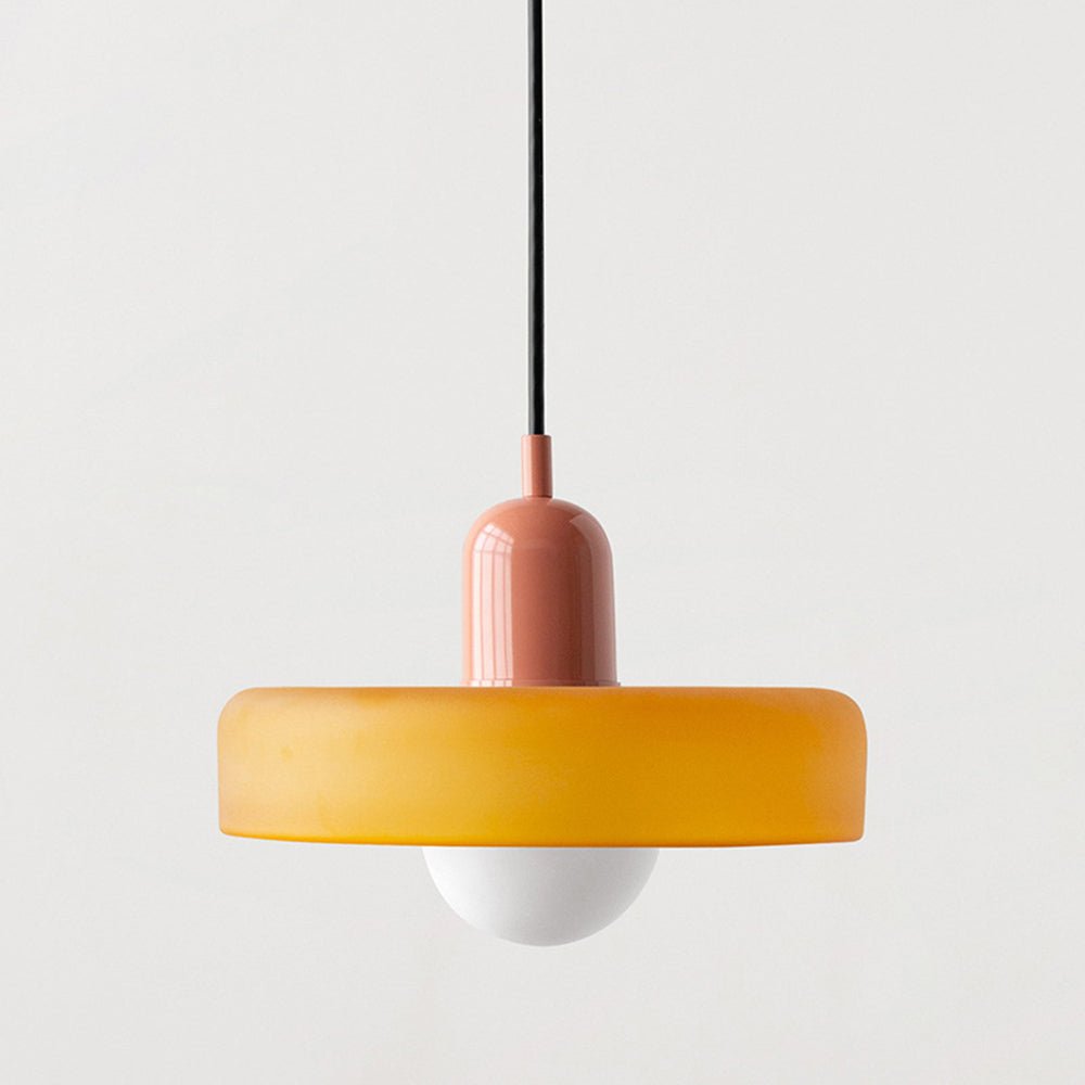 Lampada a sospensione in vetro