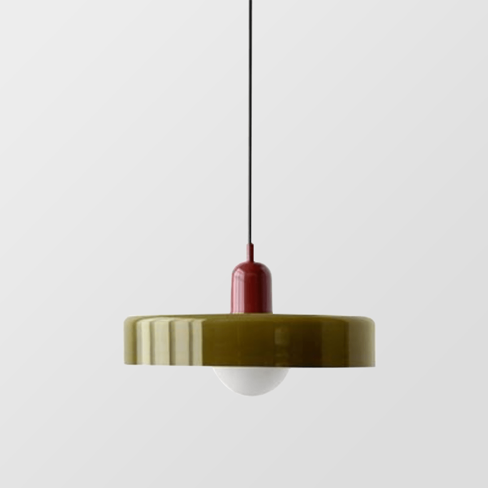 Lampada a sospensione in vetro