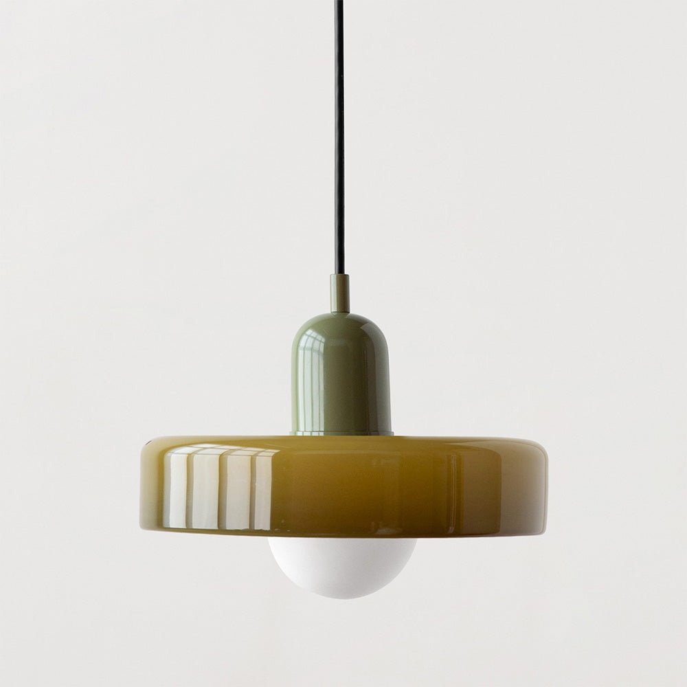 Lampada a sospensione in vetro