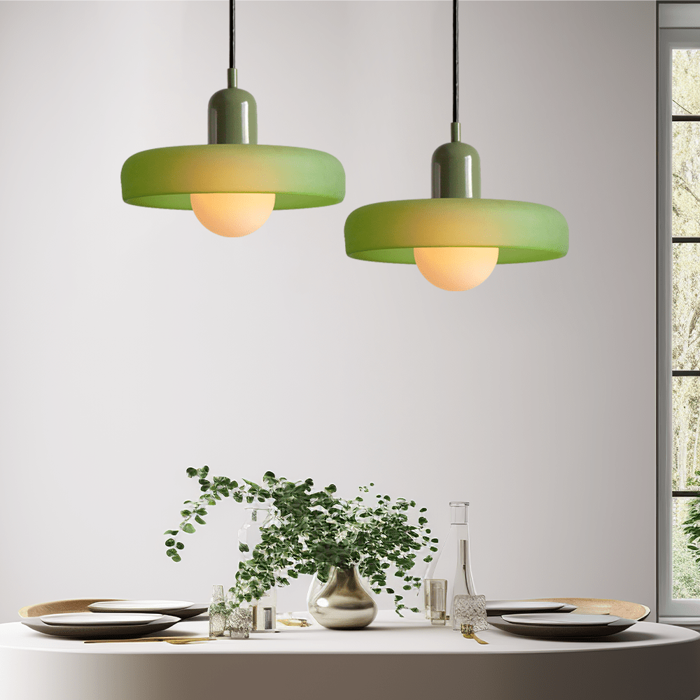 Lampada a sospensione in vetro