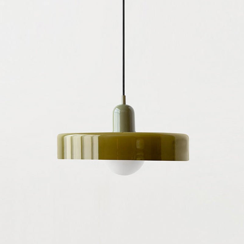 Lampada a sospensione in vetro