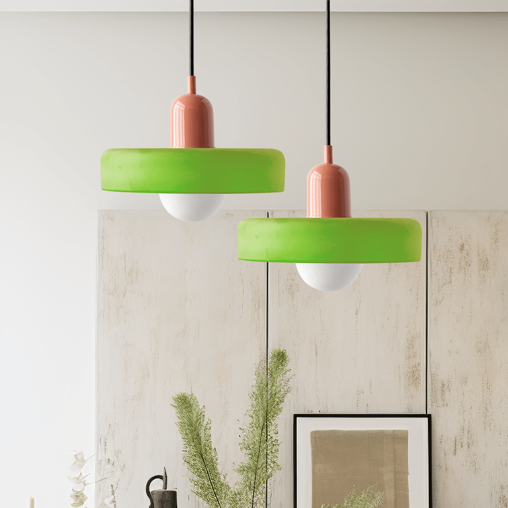 Lampada a sospensione in vetro