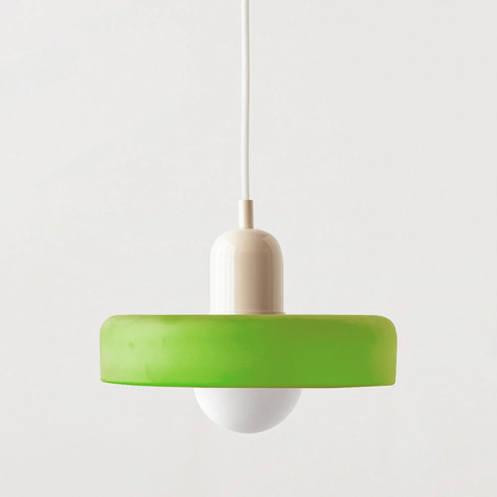 Lampada a sospensione in vetro