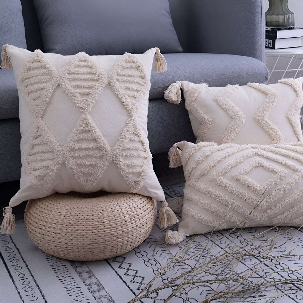Boho Cotton Cushion Cover for Home Decor