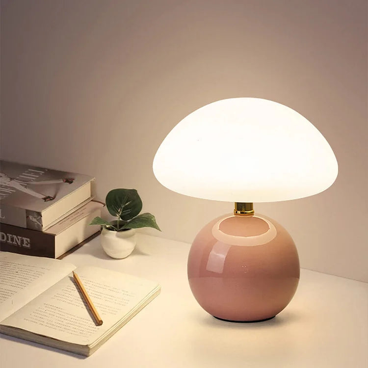 Paddestoel ontwerp LED tafellamp