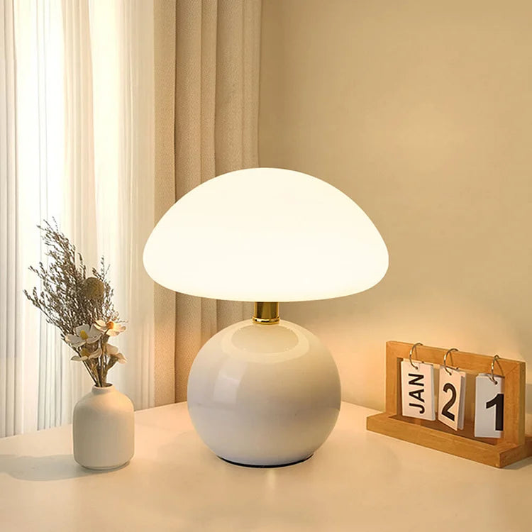 Paddestoel ontwerp LED tafellamp