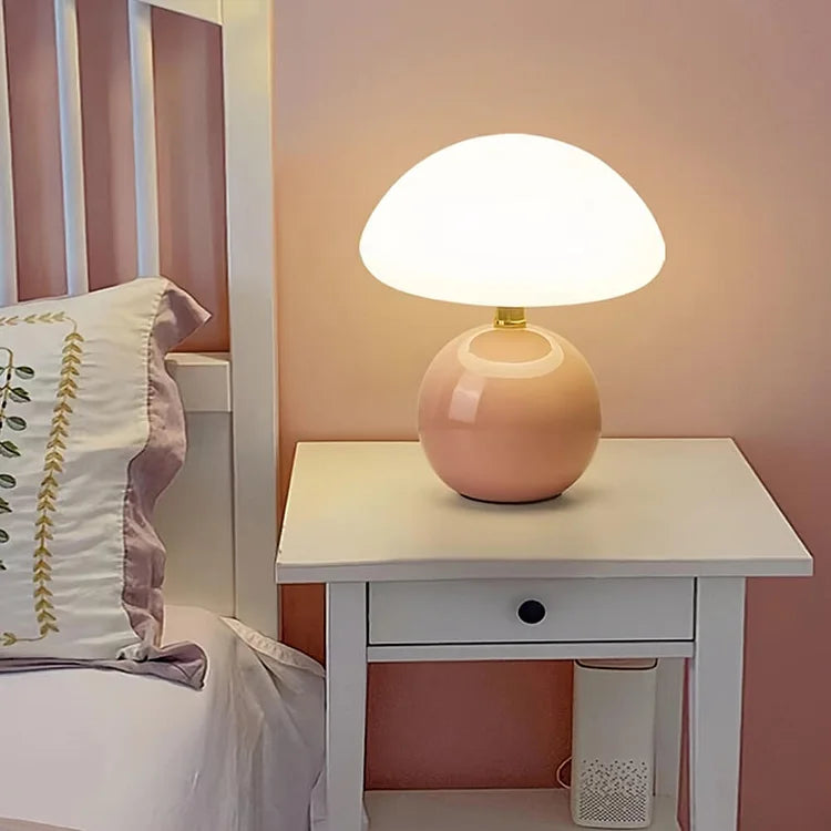 Paddestoel ontwerp LED tafellamp
