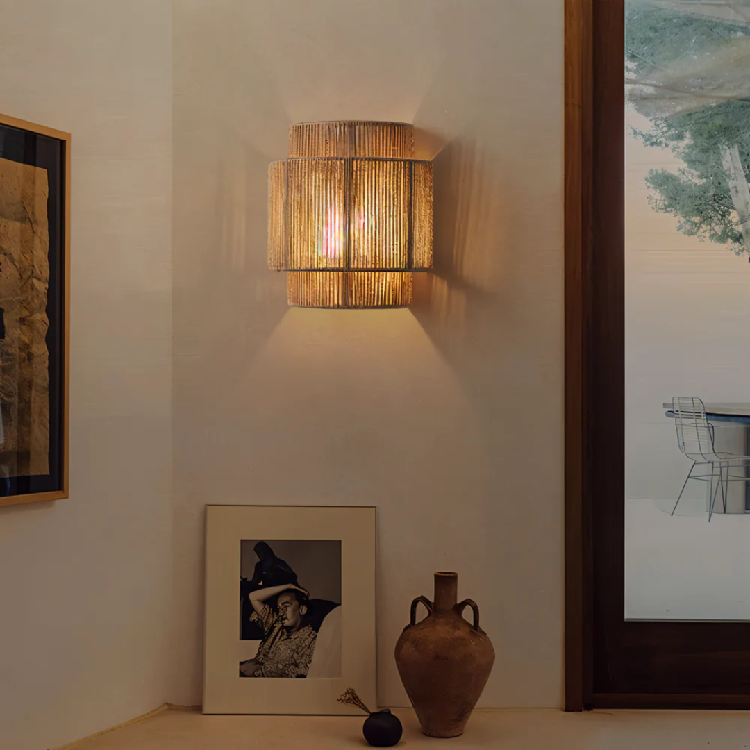 Solra| Boho Wall Sconce Lamp