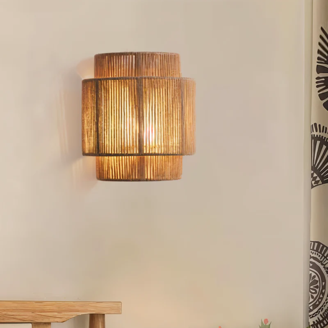 Solra| Boho Wall Sconce Lamp