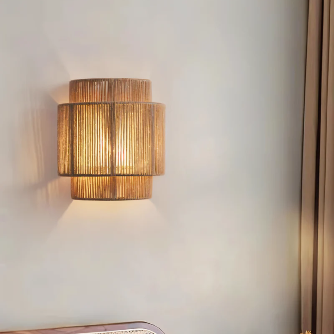 Solra| Boho Wall Sconce Lamp