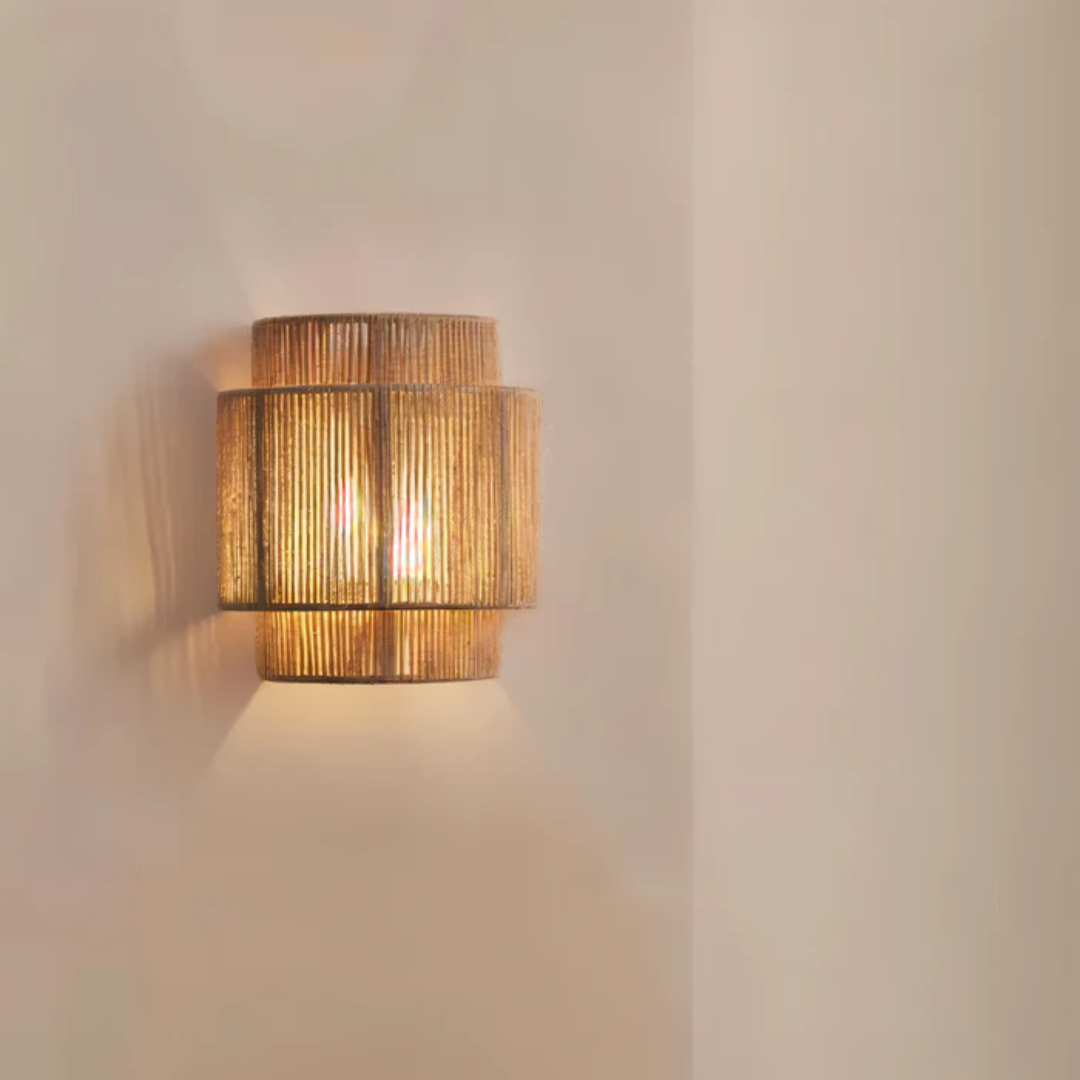 Solra| Boho Wall Sconce Lamp